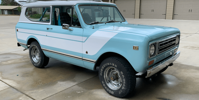 77' Rally scout with hard top